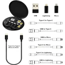 Tavira @memorii Recycled Multi-Cable Set Black Information Sheet